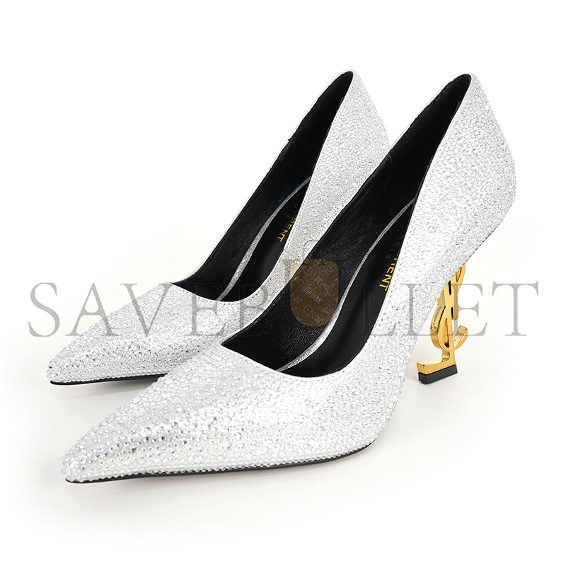 YSL OPYUM GLITTER PUMPS 